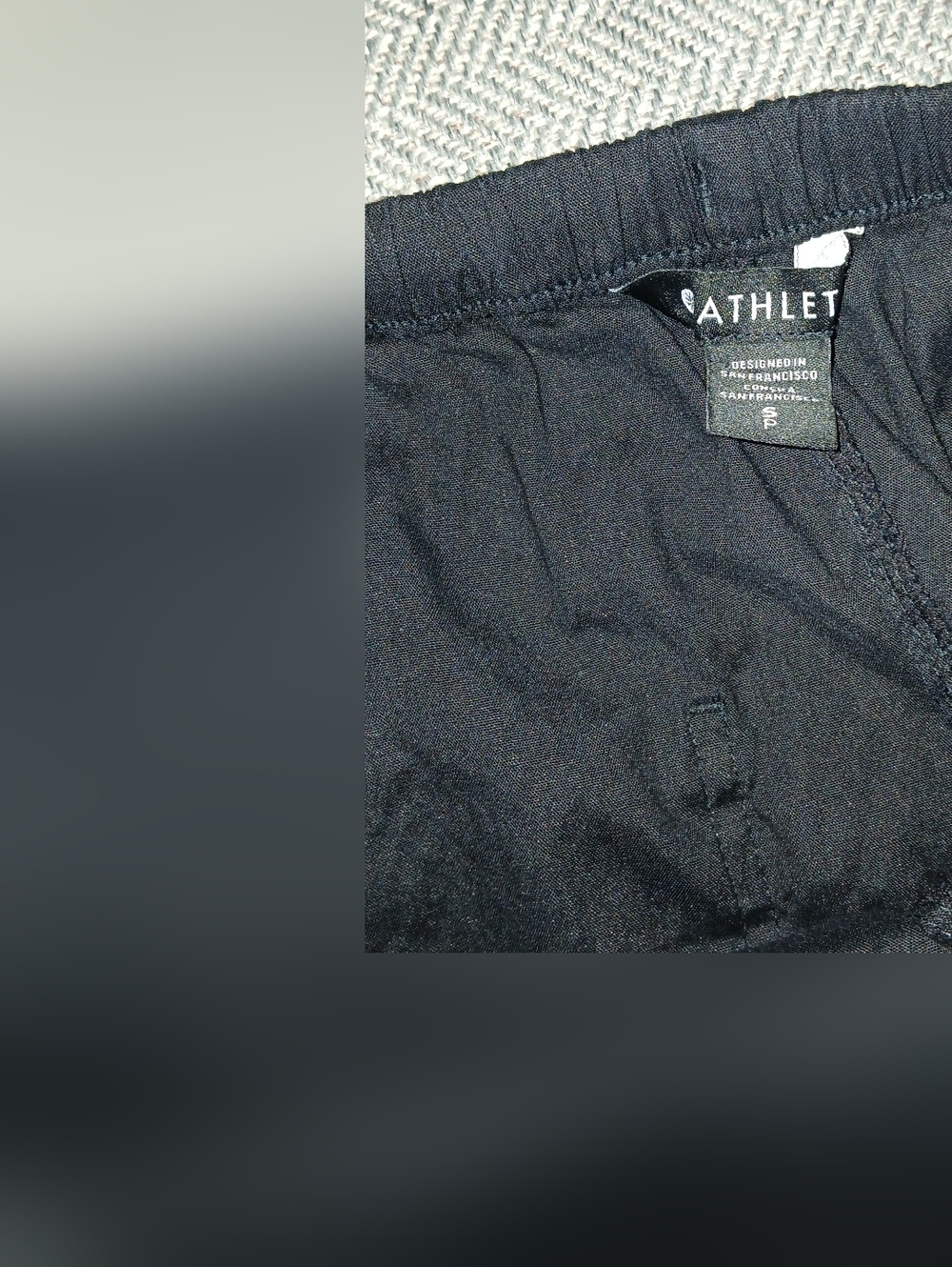 Athleta Paradise Wide Leg Pant in Black. Size S - Picture 10 of 12